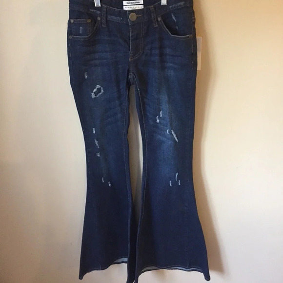 One Teaspoon Arizona Marines Flare Jeans 25 NWT - Picture 2 of 6